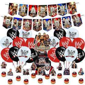 ARHAVI Wresting banner with Happy Birthday for festive photos