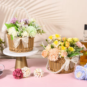 ARKSU compact wedding decor baskets for aisle or reception styling.