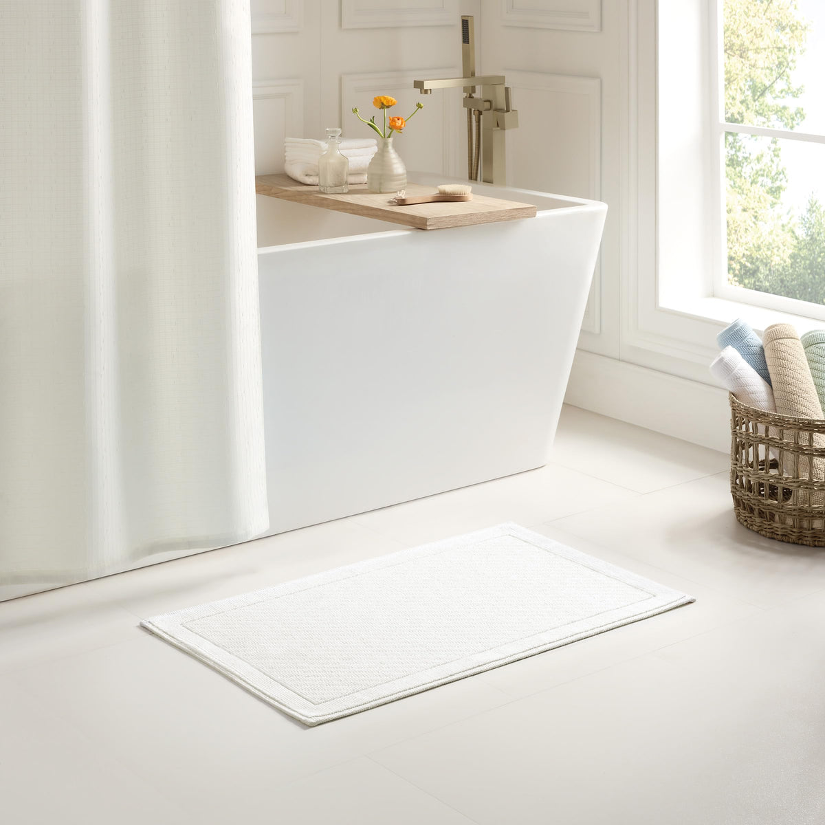 Multi-size Arkwright rug collection offers flexible placement choices.
