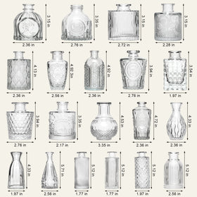 Arme vintage centerpiece vases collection adds timeless charm to tables.