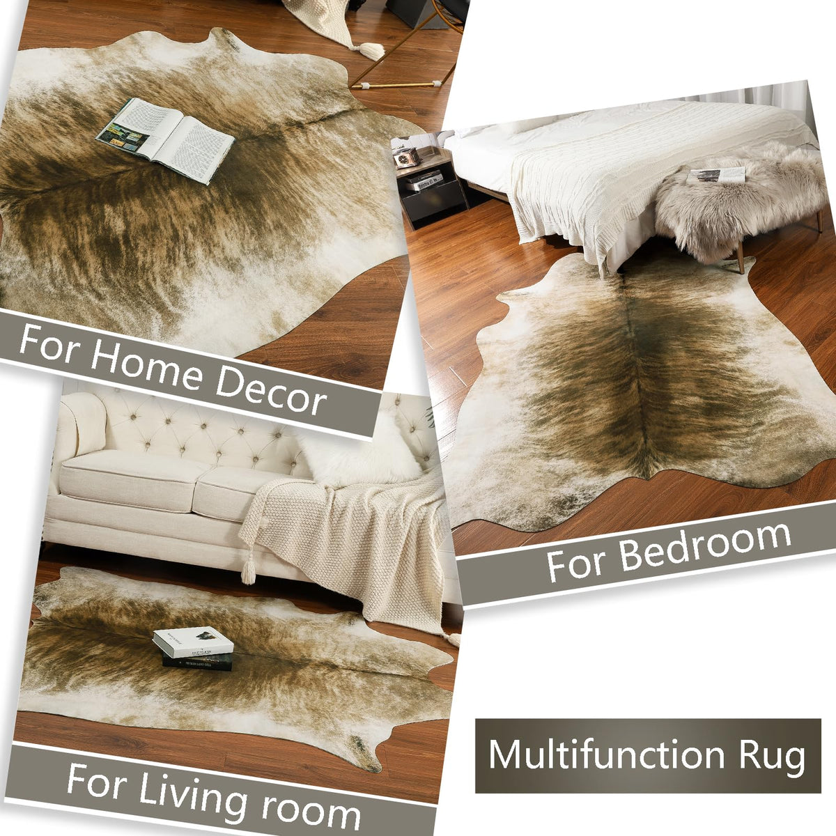 AROgan soft texture invites barefoot comfort in bedrooms and lounges