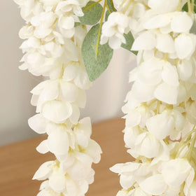 AROIUO wisteria garland dining room centerpiece appeal.