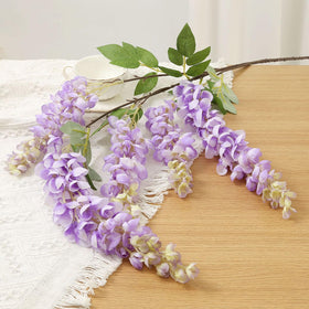 AROIUO wisteria stem wire detail shows easy shaping