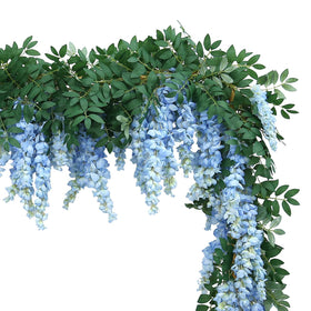AROIUO long lasting wisteria garland for year round display