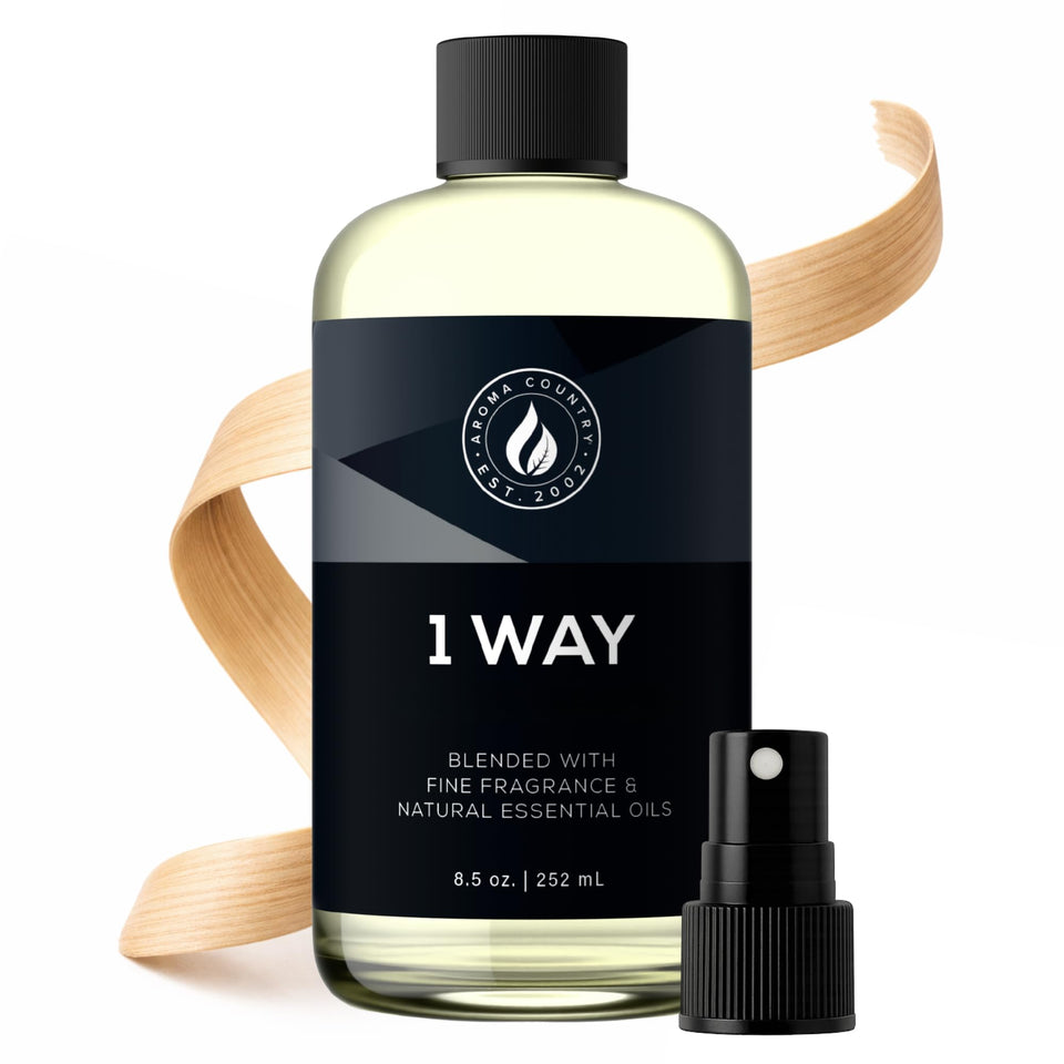 AROMA COUNTRY 1 Way Diffuser Oil bottle pour for a luxurious home fragrance.