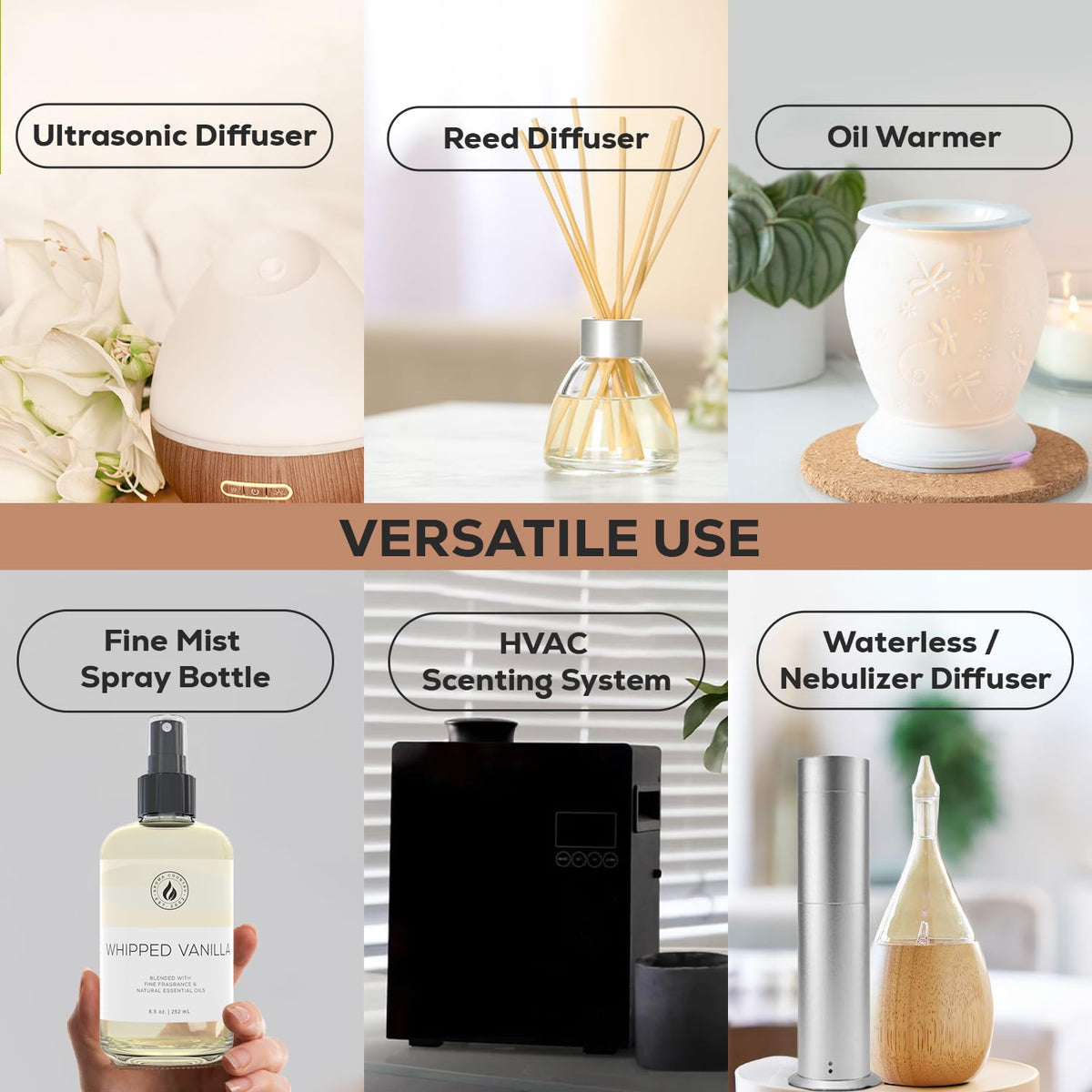 AROMA COUNTRY Diffuser oil in use scenting large living spaces.