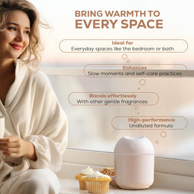 AROMA COUNTRY Whipped Vanilla diffuser oil packaging box signals premium fragrance.