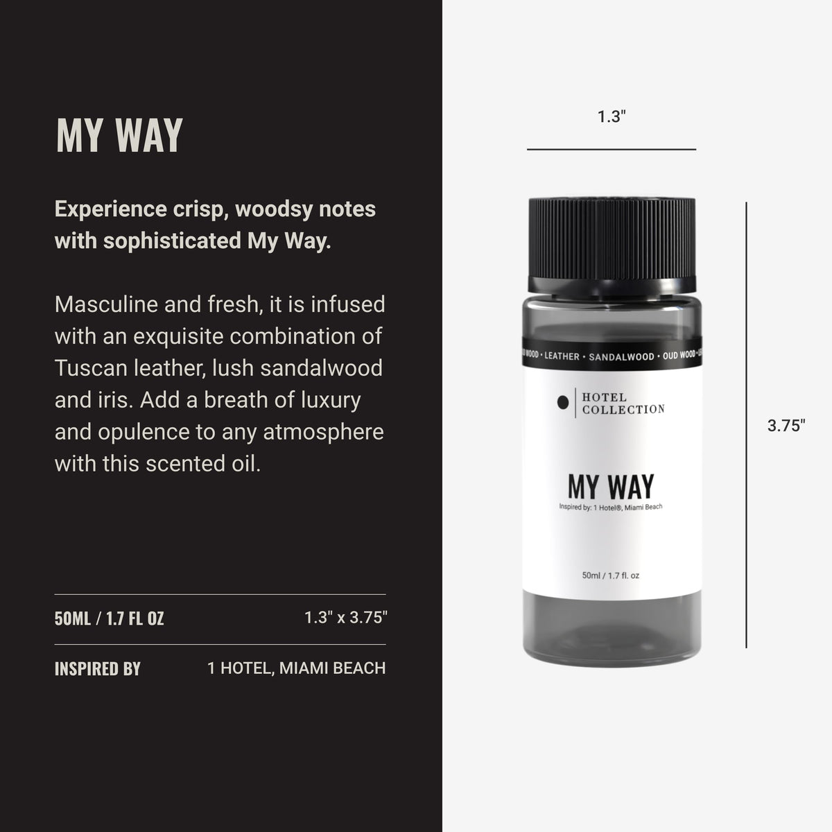 Aroma360 My Way sandalwood note emphasizes warm, comforting scents.