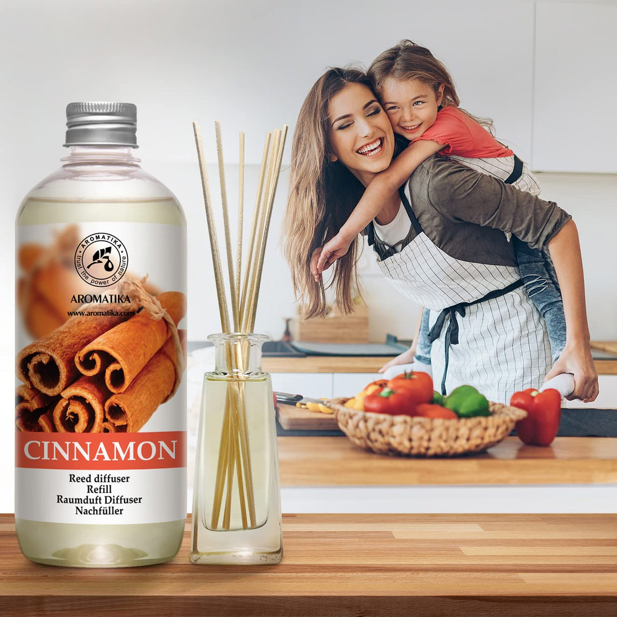 AROMATIKA Desk-office diffuser refill keeps workspaces inviting