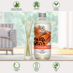 AROMATIKA Flame-free diffuser shown for safe use in home or office
