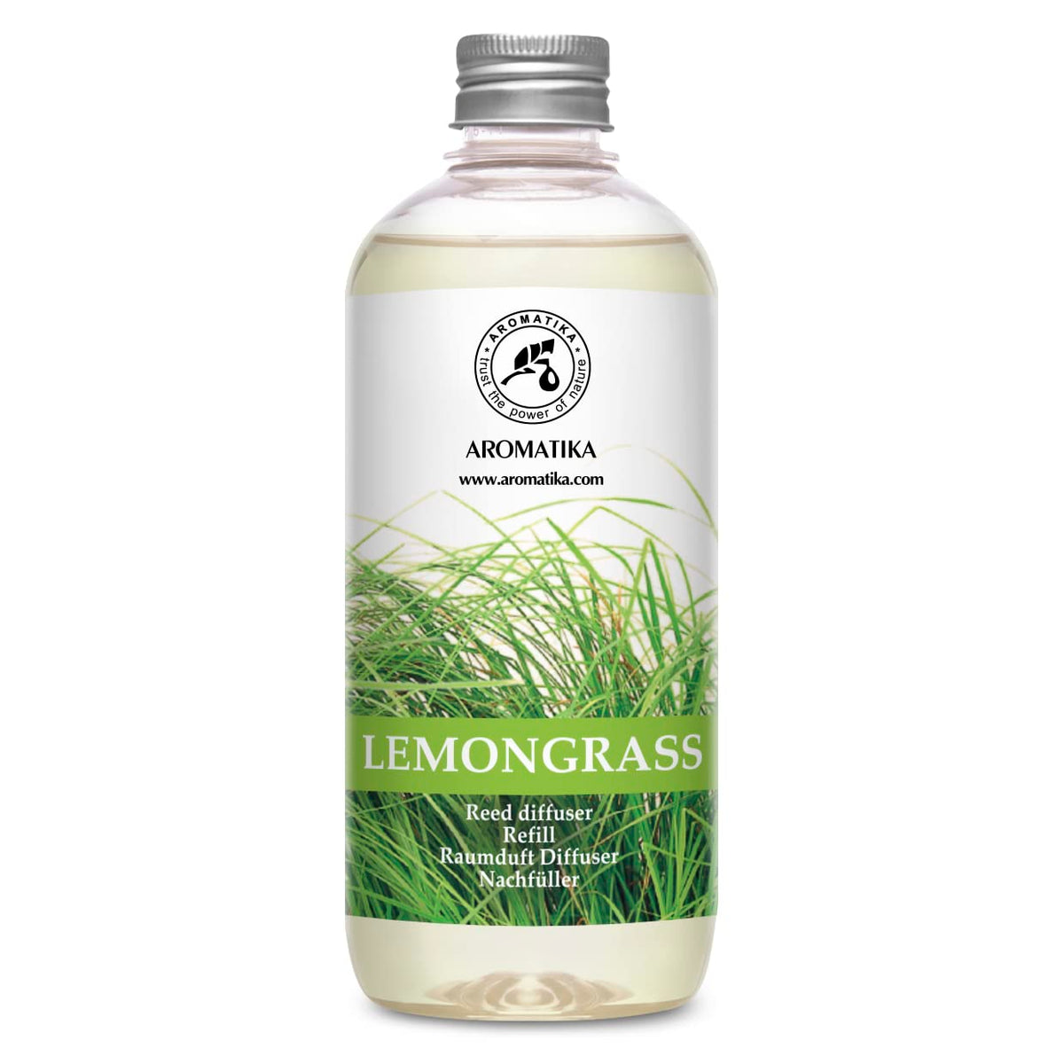 AROMATIKA lemongrass reed diffuser refill bottle pour for home ambience