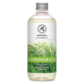 AROMATIKA lemongrass reed diffuser refill bottle pour for home ambience