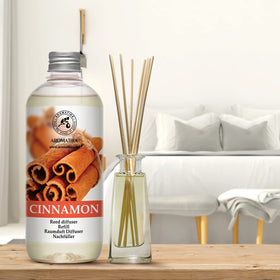 AROMATIKA Long-lasting diffuser refill maintains scent throughout the day