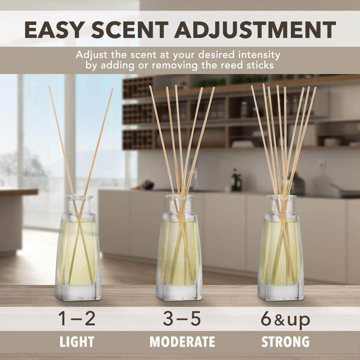 AROMATIKA lavender oil bottle highlight in diffuser setup