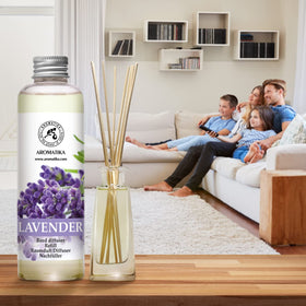 AROMATIKA refill bottle lavender to refresh any diffuser.