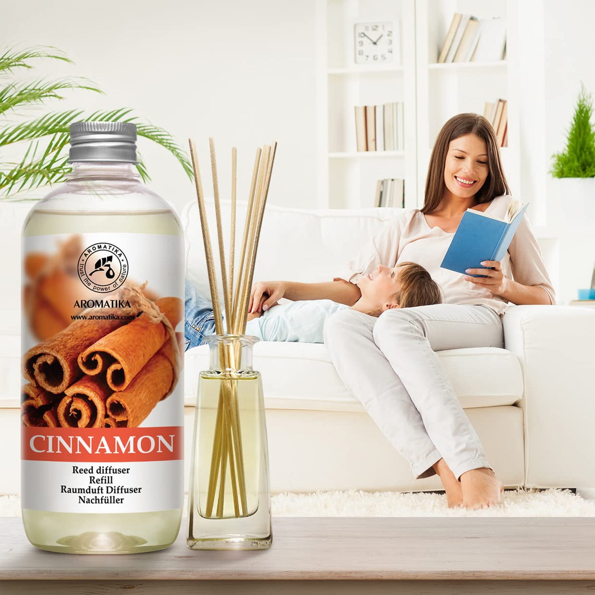 AROMATIKA Restaurant or boutique diffuser refill helps create welcoming ambiance