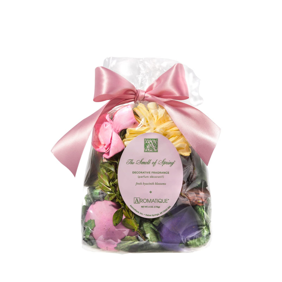 Aromatique Smell of Spring potpourri bag with long-lasting floral notes for living spaces.