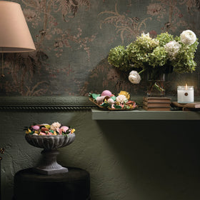 Aromatique Smell of Spring decorative sachet arranged in a bowl to elevate decor.