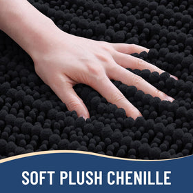 Arotive absorbent chenille close-up demonstrates quick moisture pickup for dry floors