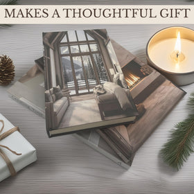 Array & Arrow elegant faux book set offers timeless staging possibilities.