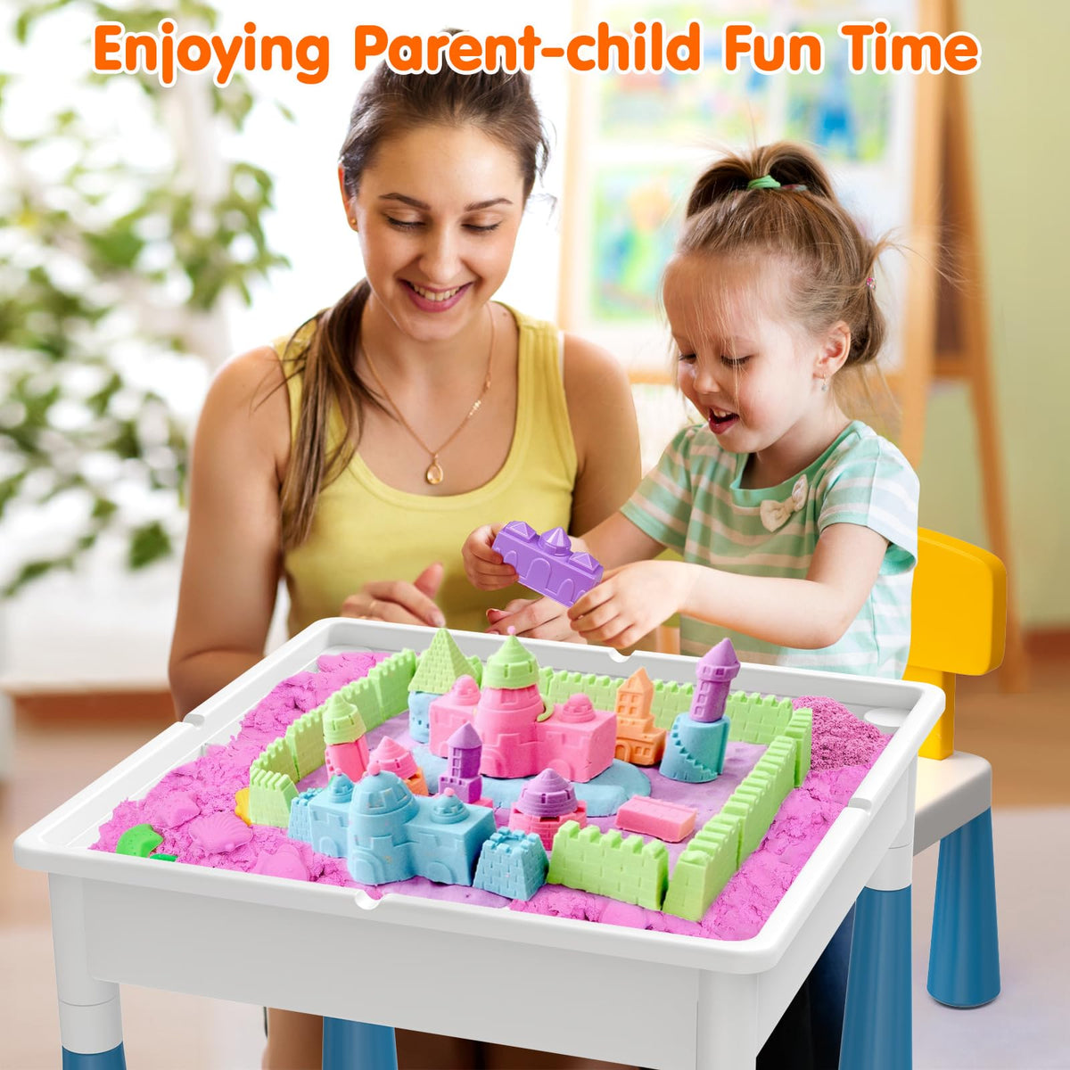 Arscniek 152pcs marble run blocks enable collaborative, constructive play.
