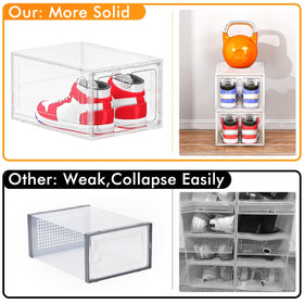 ARSTPEOE vented design promotes airflow to prevent moisture buildup in storage.