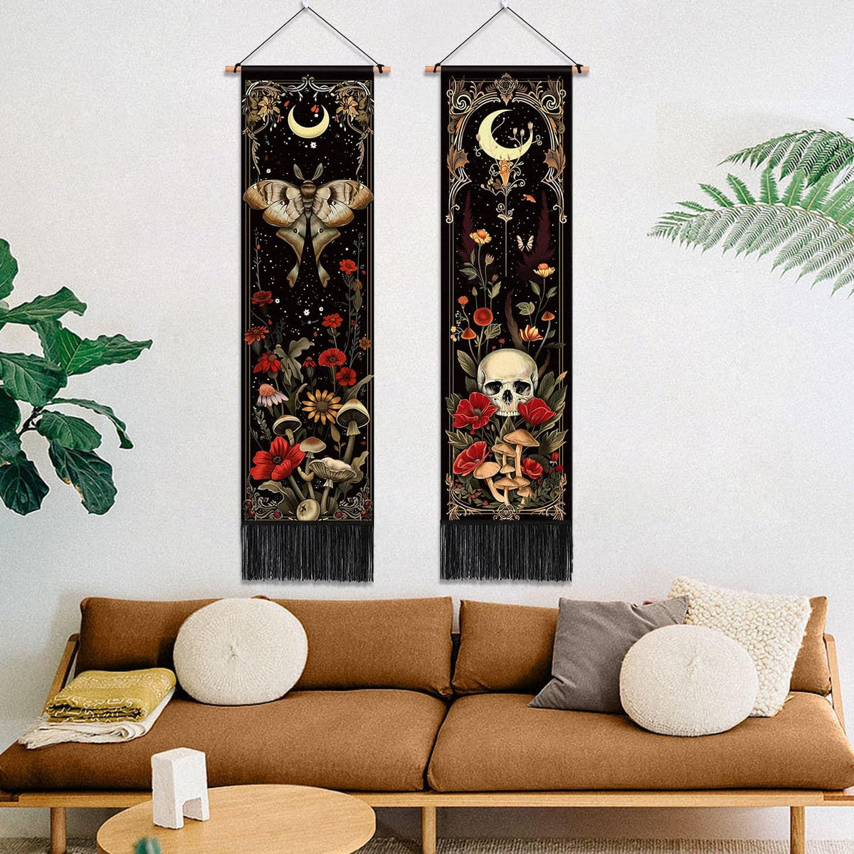 ARTCREATOR Easy installation with rope and tassels for quick decorating.
