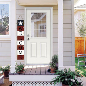 ARTDMT Independence Day outdoor indoor sign to enhance entryways.