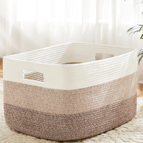 Artfeel Blanket Basket in rectangle storage form, ideal for blankets and toys.