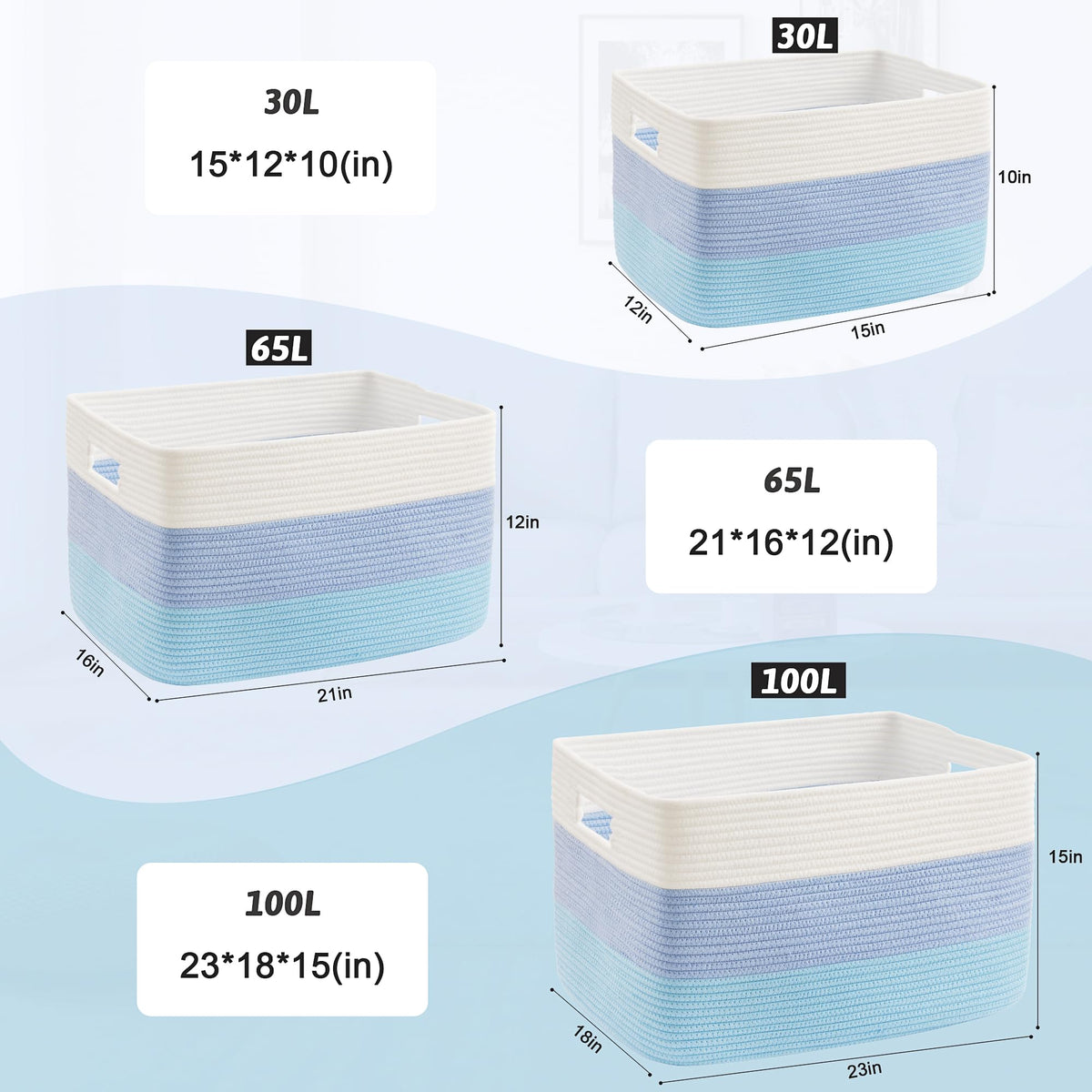 Artfeel decorative basket for living room enhances natural aesthetics.