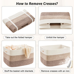 Artfeel shelf storage basket helps declutter shelves