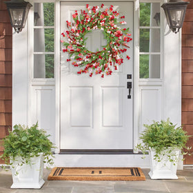 Artgar wreath detail highlights handcrafted charm for homes, weddings, and seasonal decor.