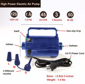 Artigarden air pump deflate mode enables compact packing after use
