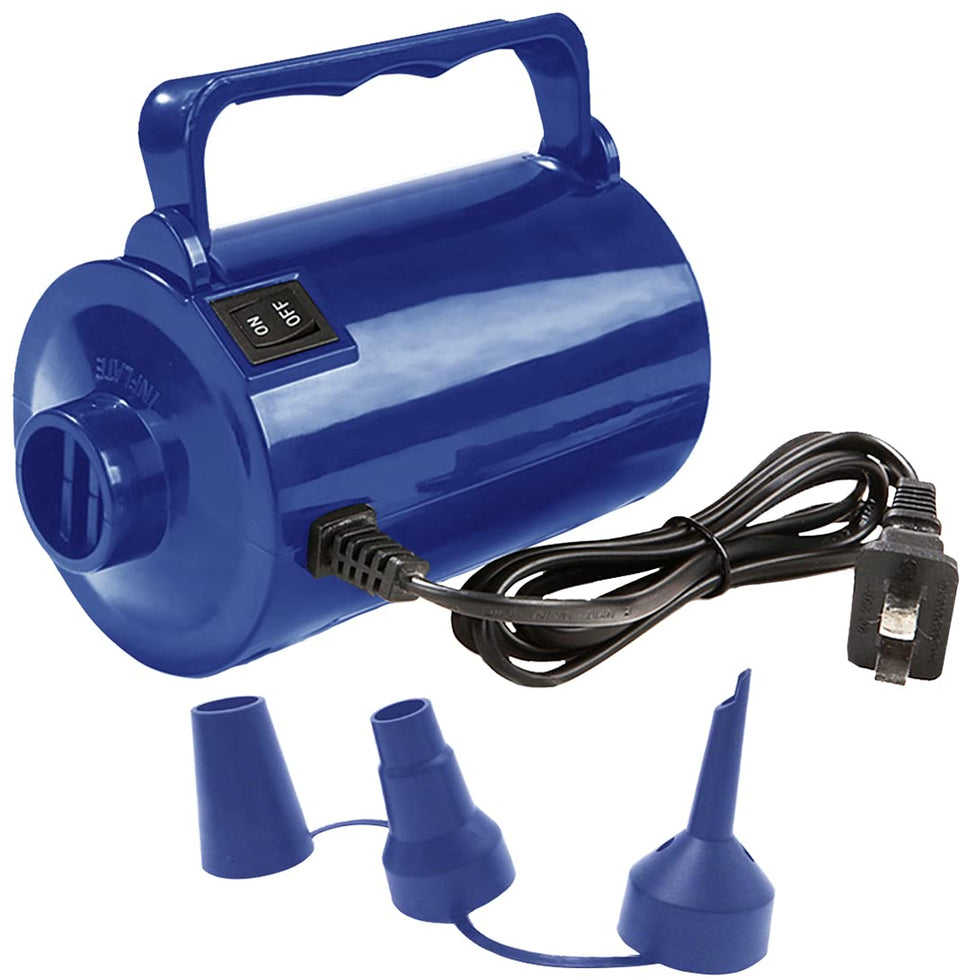 Artigarden electric air pump with quick-fill feature inflates pool toys fast