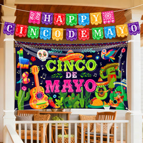 Artijoyfun Mexican theme party supplies complete the festive look.
