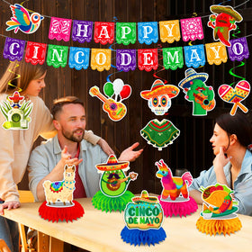 Artijoyfun Taco honeycomb centerpieces become charming table accents.