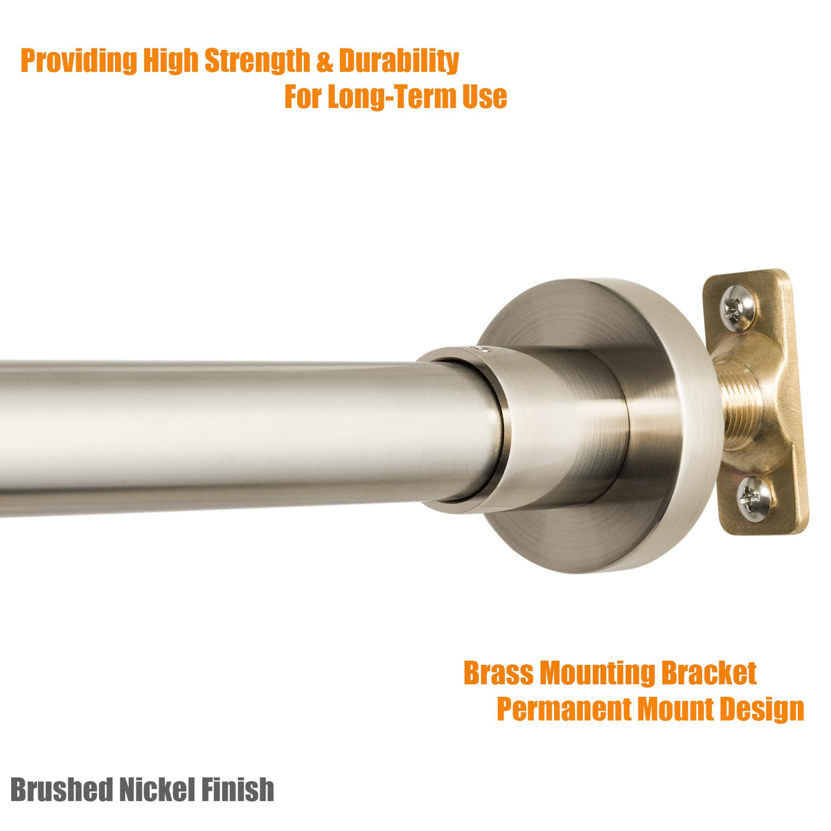 Artiwell 1-inch stainless steel rod with rust-resistant design