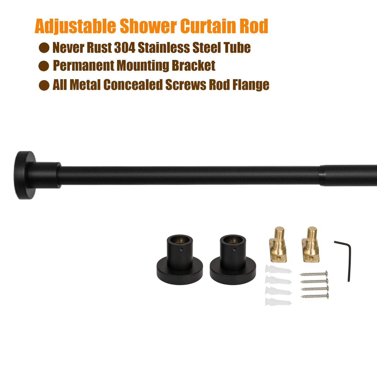Artiwell hidden brass wall mounts behind decorative flange