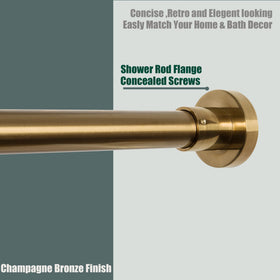 Artiwell champagne bronze wall-mount bracket with rust-resistant durability