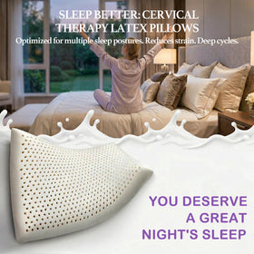 Artka pillow demonstrates open-cell technology for airflow.
