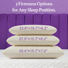 Artka sleeping pillow unpacking steps guide for fluffing.