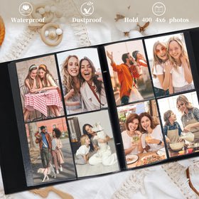 Artmag cover window design enables easy photo swaps.