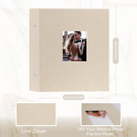 Artmag linen cover close-up showing durable texture for lasting use.