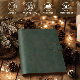 Artmag Photo Album kraft-writing-paper included for jotting memories.
