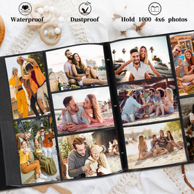 Artmag Photo Album leather cover offers elegant touch and durable protection.