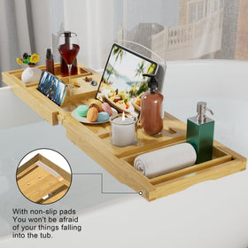 Artmalle bamboo material detail emphasizes durable lacquer coating