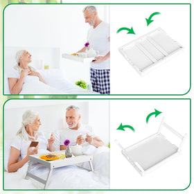Artmeer tray lip prevents spills during meals and snacks.