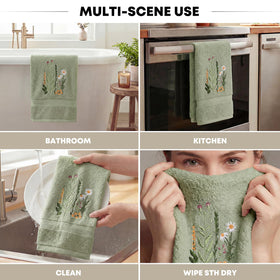 Large 35 x 75 cm towel suitable for bathroom, pool, or gym decoration and utility.