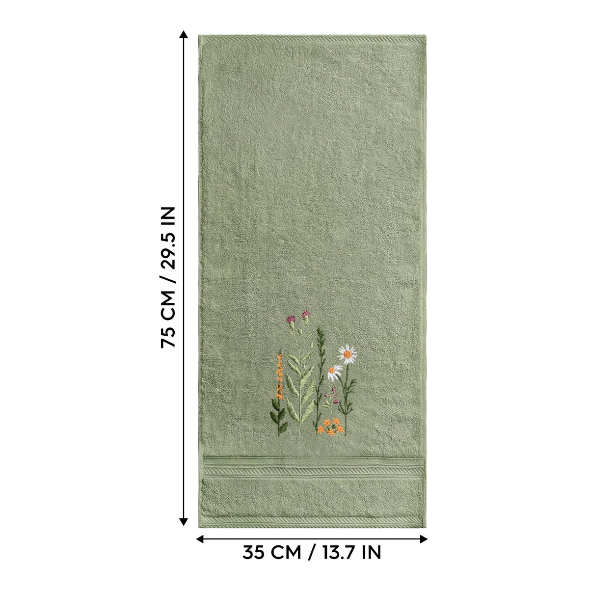 Machine washable Artoid Mode towels regain shape after washing.