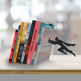 Artori Design weighty metal bookends preventing book slippage